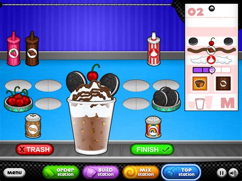 papa's freezeria game